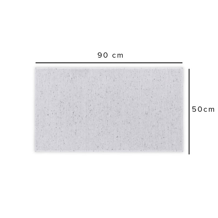Mijölnir Fine Neppy Gauze Toalla de Manos Gris Claro 50x90 cm 100% Algodón 420 gr/m²